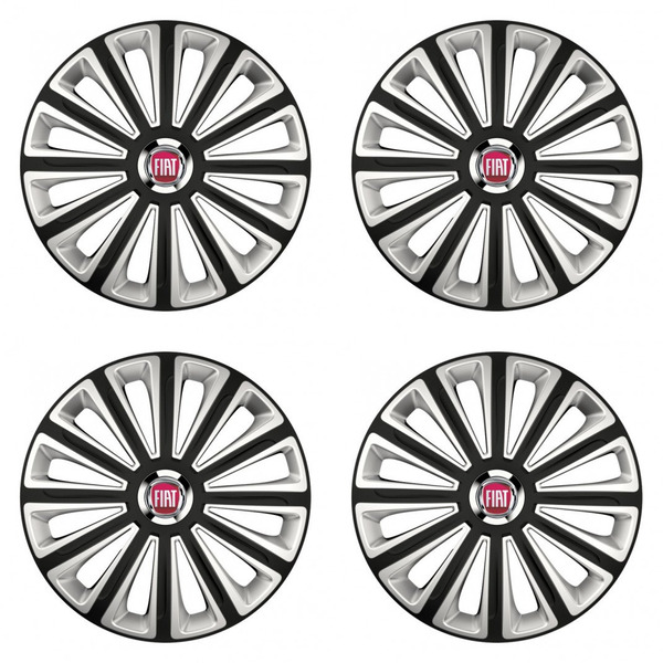 poklice pro Fiat (červené)  16 TREND RC double colour