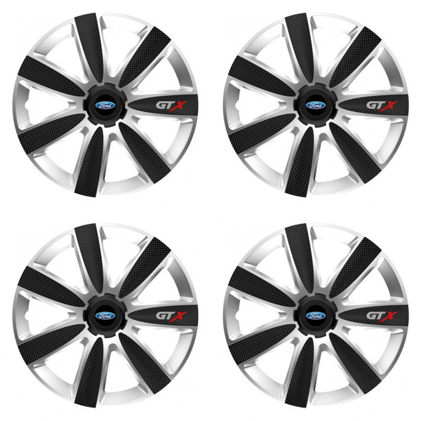 poklice pro Ford 14 GTX CARBON silver/black