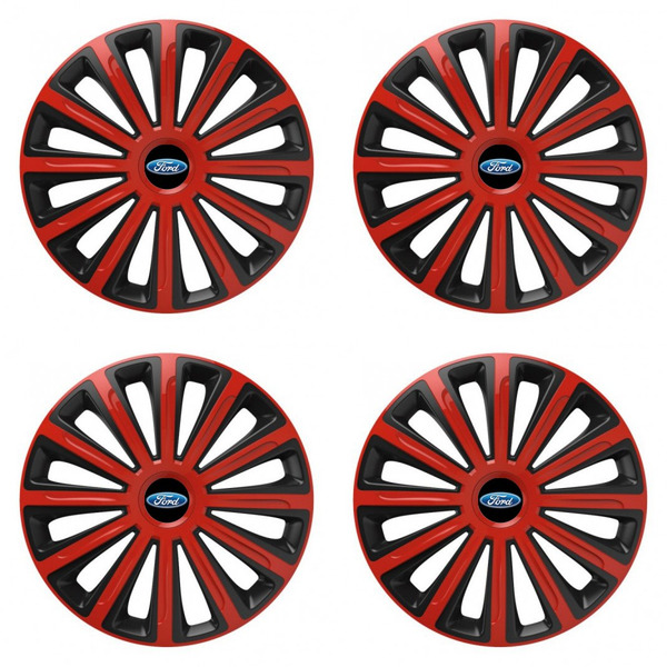 poklice pro Ford 16 TREND red and black