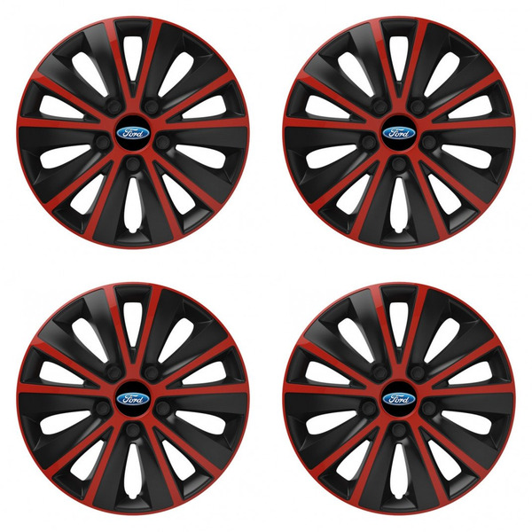 poklice pro Ford 15 RAPIDE red and black
