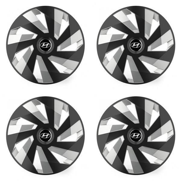 poklice pro Hyundai 14 Vector RC black and silver