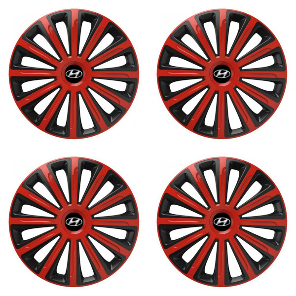 poklice pro Hyundai 16 TREND red and black