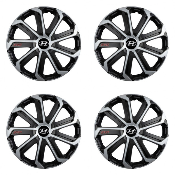 poklice pro Hyundai 14 Evo black&silver