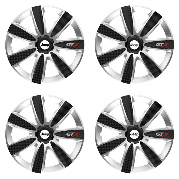 poklice pro Jeep 14 GTX CARBON silver/black