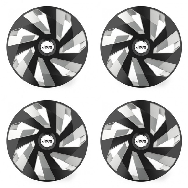 poklice pro Jeep 14 Vector RC black and silver