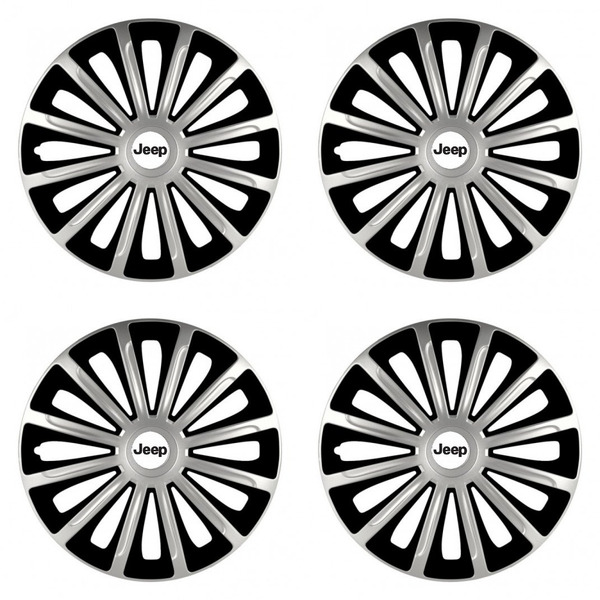 poklice pro Jeep 16 TREND silver and black