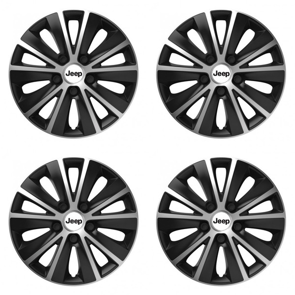 poklice pro Jeep 15 RAPIDE silver and black