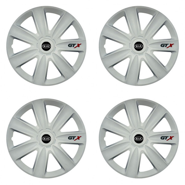 poklice pro Kia (staršie logo)  17 GTX carbon white