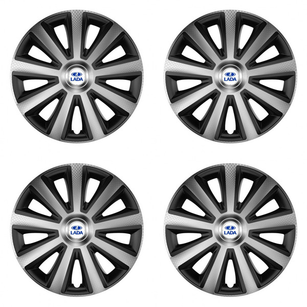 poklice pro Lada 14 Aviator carbon silver&black