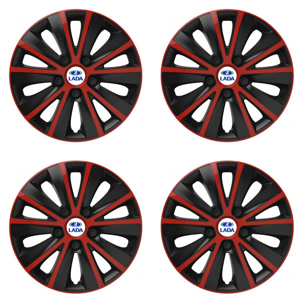 poklice pro Lada  16 RAPIDE red and black