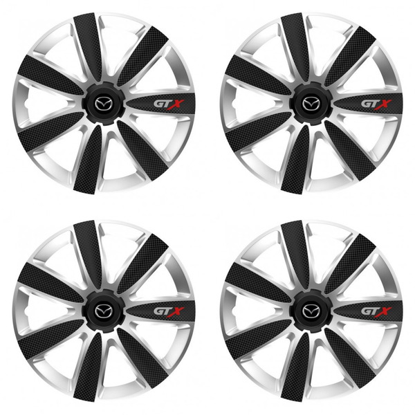 poklice pro Mazda  14 GTX CARBON silver/black