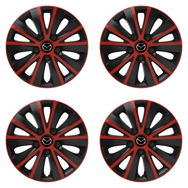 poklice pro Mazda  14 RAPIDE red and black