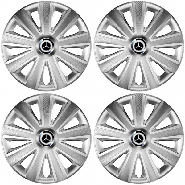 poklice pro Mercedes  14 Aviator carbon RC silver