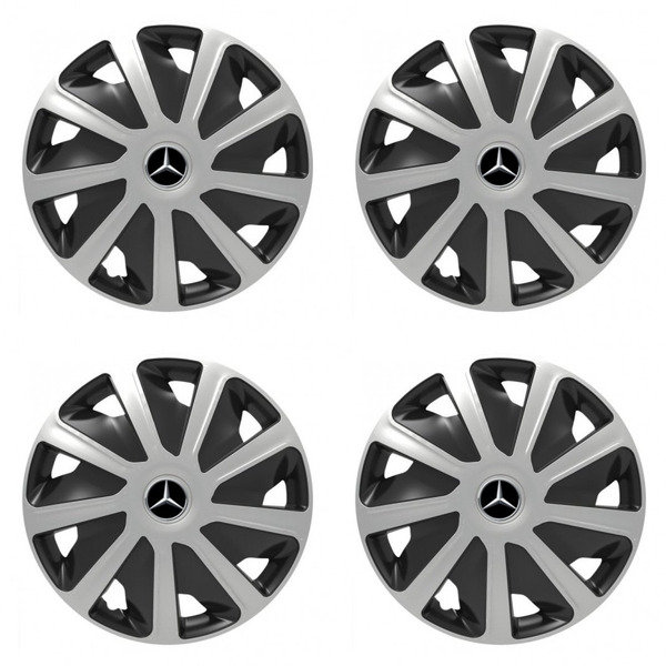 poklice pro Mercedes  pre dodávky 16 Craft silver and black