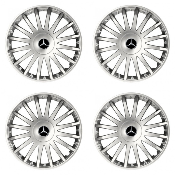 poklice pro Mercedes 15 CRYSTAL silver