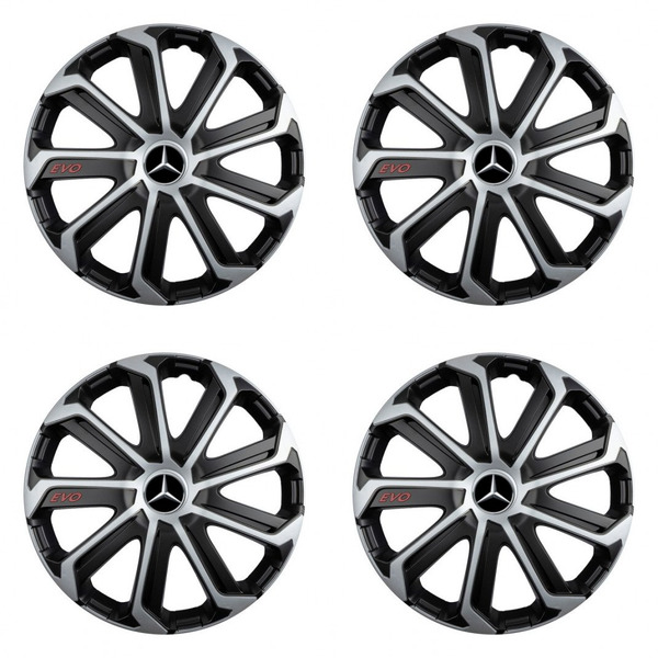 poklice pro Mercedes 14 Evo black&silver