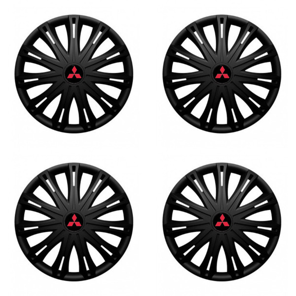 poklice pro Mitsubishi (červené)  14 SPARK BLACK1