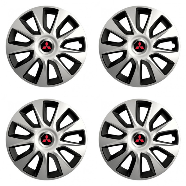 poklice pro Mitsubishi (červené) 14 STRATOS double colour