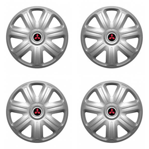 poklice pro Mitsubishi (červené) 14 COMFORT