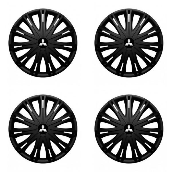 poklice pro Mitsubishi (stříbrné)  17 SPARK BLACK