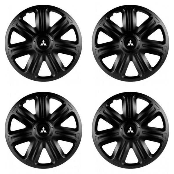 poklice pro Mitsubishi (stříbrné) 14 COMFORT BLACK