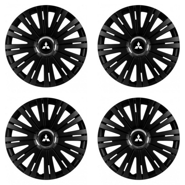 poklice pro Mitsubishi (stříbrné) 14 ACTIVE RC BLACK