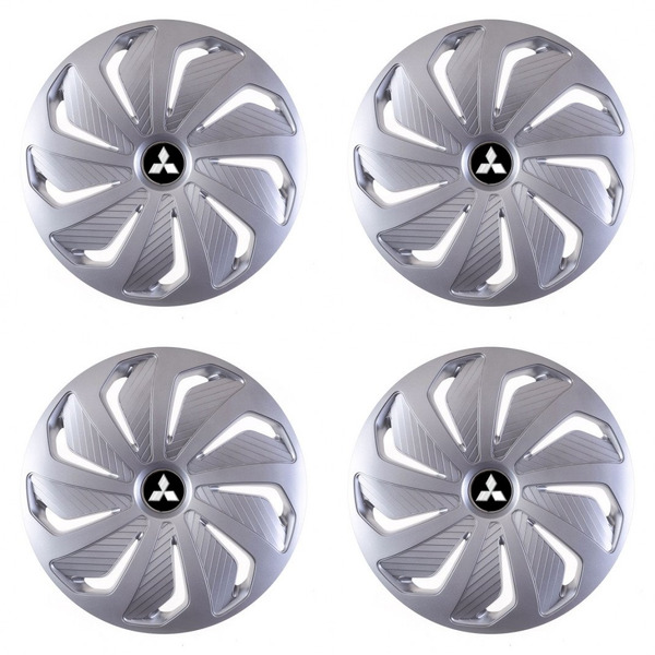 poklice pro Mitsubishi (stříbrné)  16 WIND RC SI