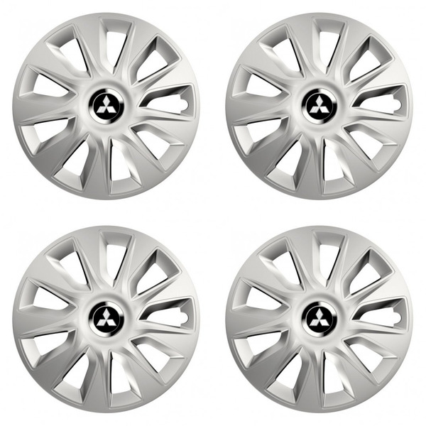 poklice pro Mitsubishi (stříbrné)  14 STRATOS RC