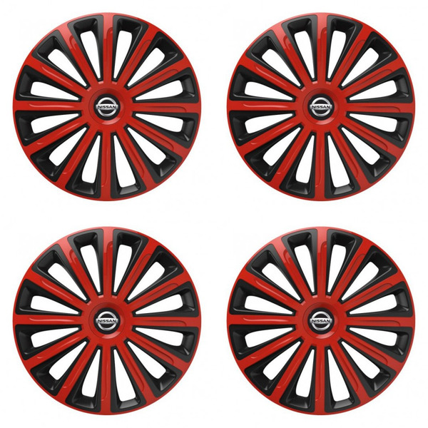 poklice pro Nissan 16 TREND red and black