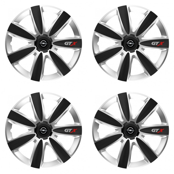 poklice pro Opel  14 GTX CARBON silver/black
