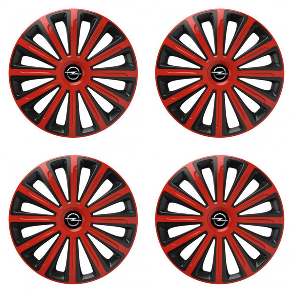poklice pro Opel  16 TREND red and black