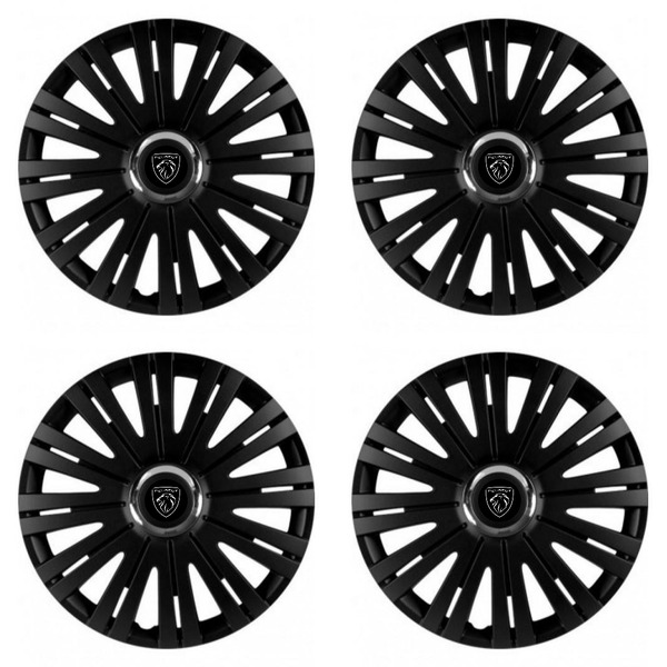 poklice pro Peugeot (nové logo)  14 ACTIVE RC BLACK