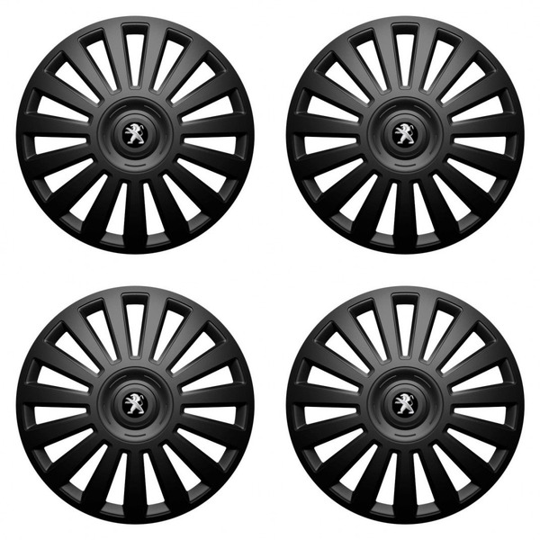 poklice pro Peugeot (staršie logo) 14 Luxury black