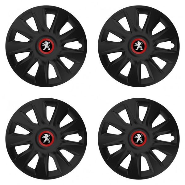 poklice pro Peugeot (staršie logo)  17 STRATOS RR black