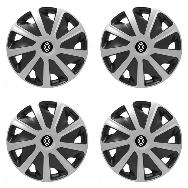 poklice pro Renault (nové logo)  pre dodávky 15 Craft silver and black