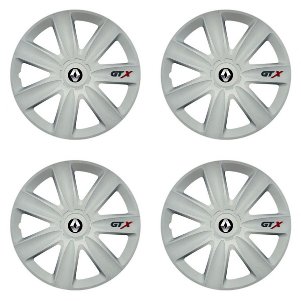 poklice pro Renault (staršie logo)  17 GTX carbon white