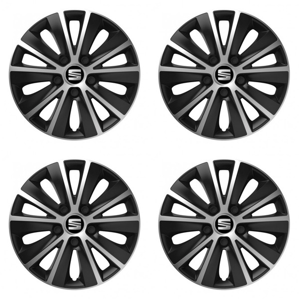 poklice pro Seat 14 RAPIDE silver and black