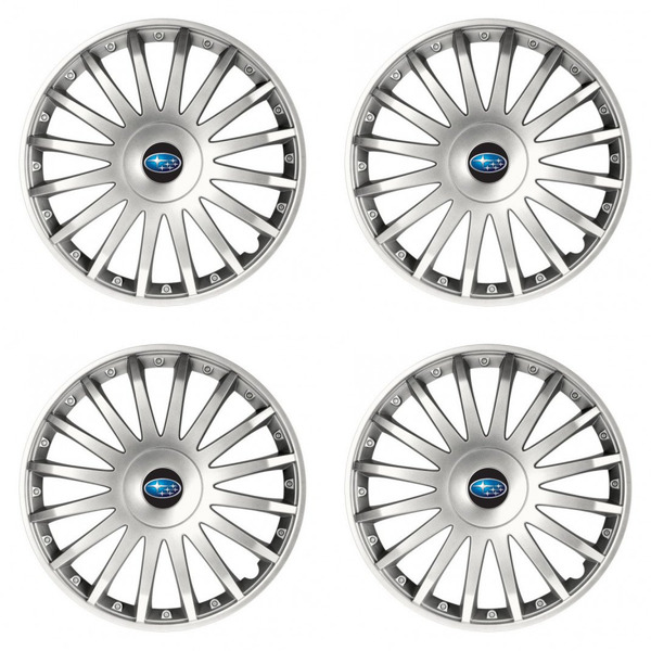 poklice pro Subaru  16 CRYSTAL silver