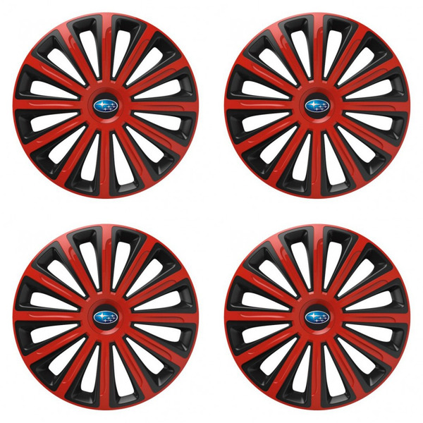 poklice pro Subaru  15 TREND red and black
