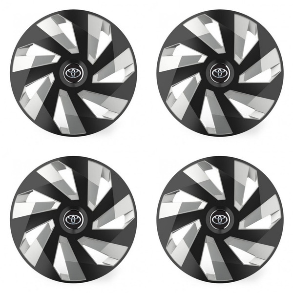 poklice pro Toyota 14 Vector RC black and silver