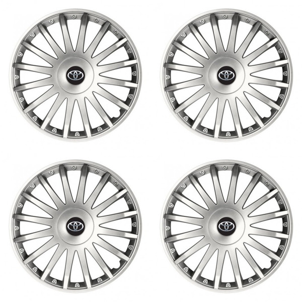 poklice pro Toyota  15 CRYSTAL silver
