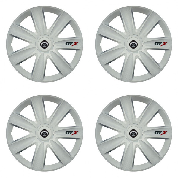 poklice pro Toyota  14 GTX carbon white