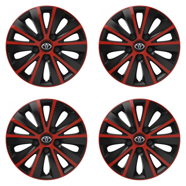 poklice pro Toyota  14 RAPIDE red and black
