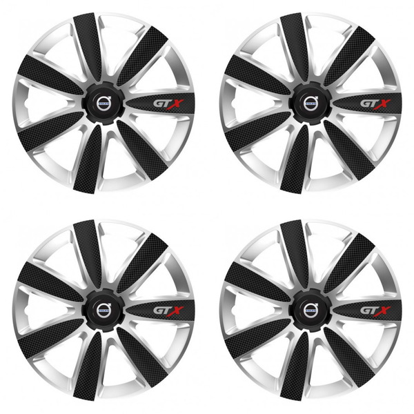 poklice pro Volvo (černé) 15 GTX CARBON silver/black