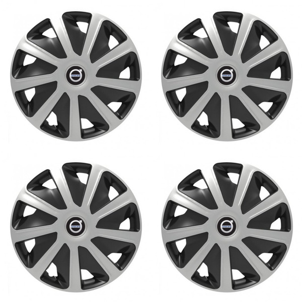 poklice pro Volvo (černé)  pre dodávky 15 Craft silver and black