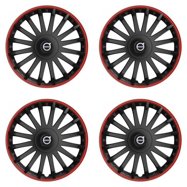 poklice pro Volvo (černé) 15 CRYSTAL RO black