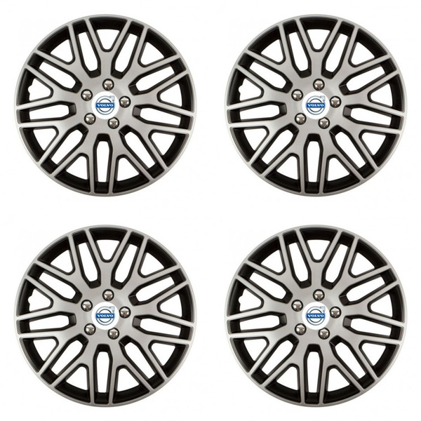 poklice pro Volvo (bílé)  14 Dakar NC silver and black