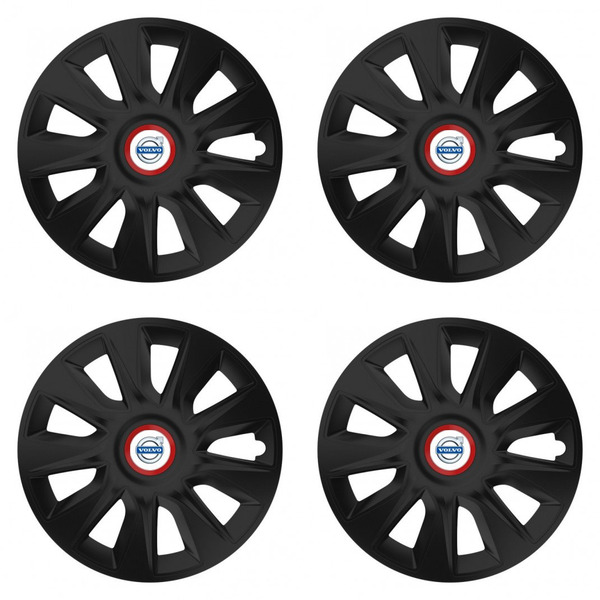 poklice pro Volvo (bílé) 14 STRATOS RR black