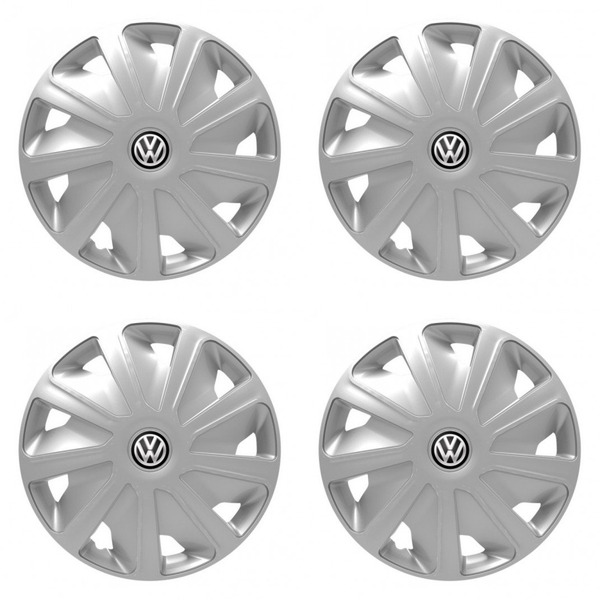 poklice pro VW (černé)  pre dodávky 15 Craft silver