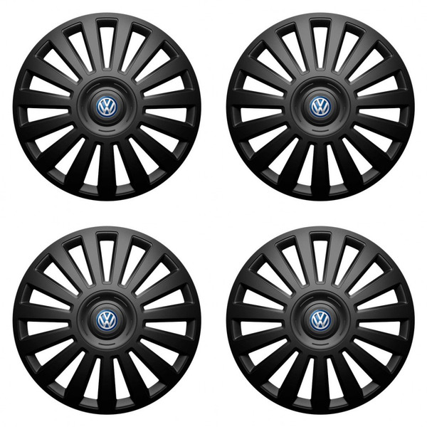 poklice pro VW (modré)  16 Luxury black